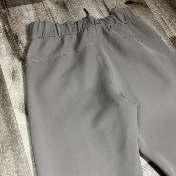 Lululemon Athletic On The Fly 7/8 Pants Woven Grey Sage Women’s Size 4 - Picture 5 of 9